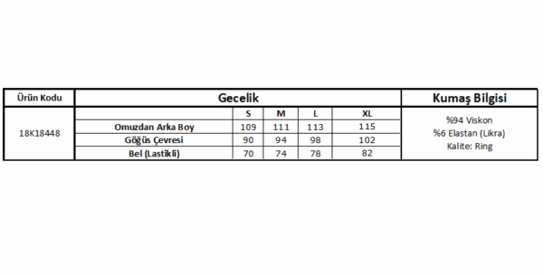 Dantelli Önü Düğmeli Hamile Lohusa Gecelik - Görsel 5