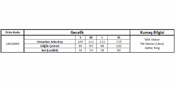 Dantelli Önü Düğmeli Hamile Lohusa Gecelik - Görsel 5
