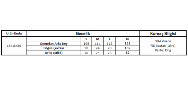 Dantelli Önü Düğmeli Hamile Lohusa Gecelik - Görsel 5