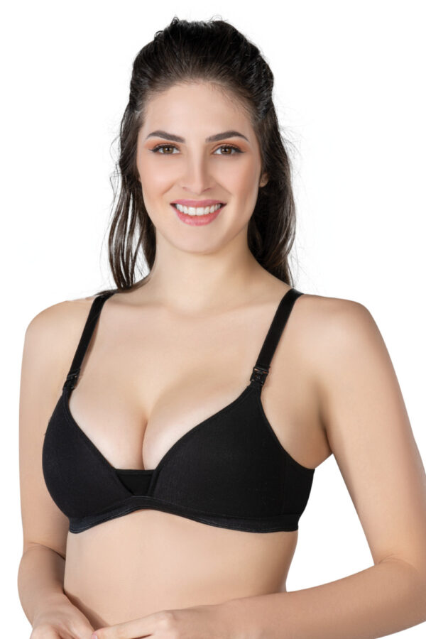 MODAL COTTON KAPLI EMZİRME SÜTYEN - Görsel 3
