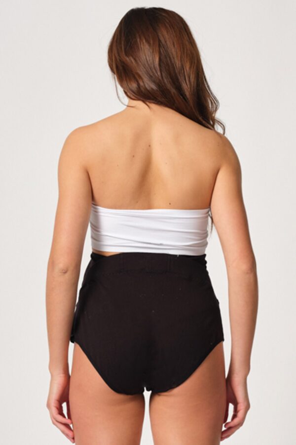 COTTON HAMİLE KARIN DESTEKLEYİCİ SLIP KORSE - Görsel 3