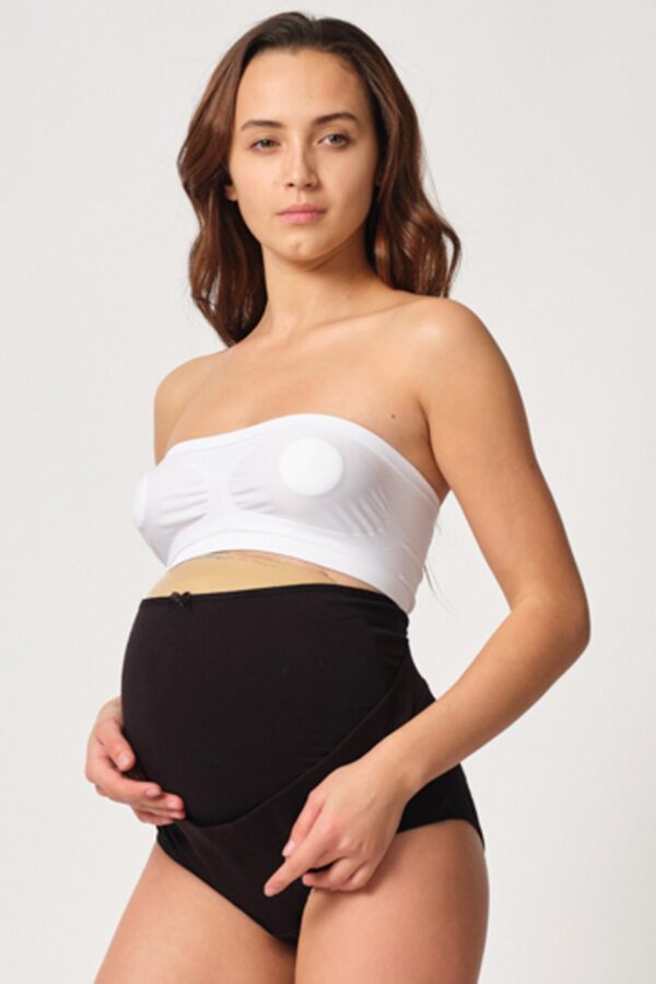 COTTON HAMİLE KARIN DESTEKLEYİCİ SLIP KORSE - Görsel 2