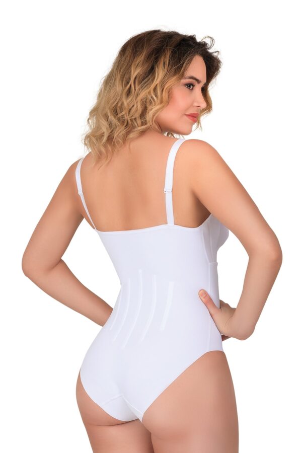 SIRT BALEN DESTEKLİ EMZİRME BODY LAZER KORSE - Görsel 2